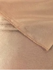Żorżeto Atłas 👗 dekoracyjna tkanina cappuccino ✂ YardTkaniny ✂