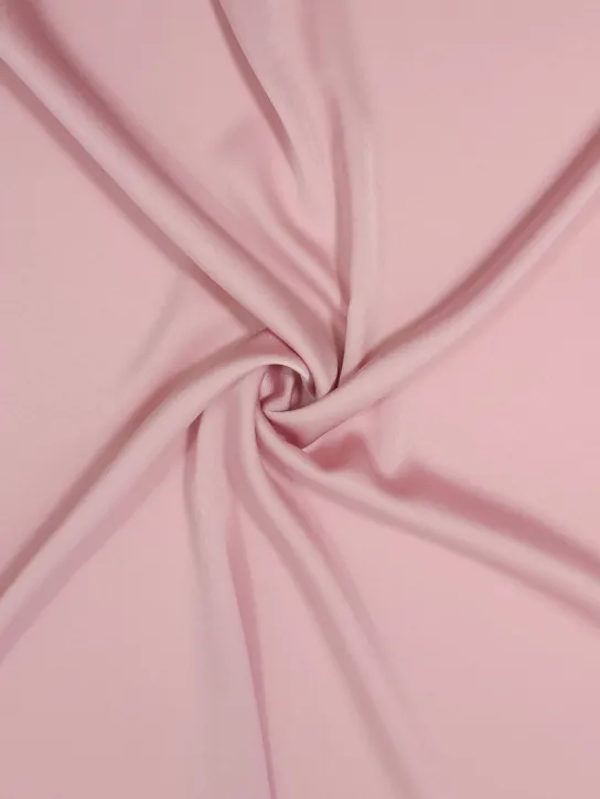 Satyna 👗 sztuczny jedwab na sukienkę pudrowy róż ✂ YardTkaniny ✂