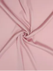 Satyna 👗 sztuczny jedwab na sukienkę pudrowy róż ✂ YardTkaniny ✂