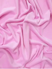 Welur Soft👗 inspirująca dzianina na dres róż ✂ YardTkaniny ✂