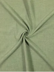 Tkanina len-imitacja Vintage - khaki