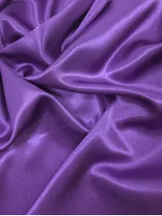 Żorżeto Atłas 👗 tkanina dekoracyjna fioletowy adwent ✂ YardTkaniny ✂