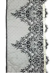 Koronka francuska 👗 delikatne kwiaty na sukienkę boho ✂ YardTkaniny ✂
