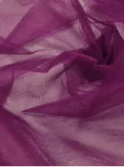 Tiul dekoracyjny 👗śliwkowa błyszcząca nić na sukienki ✂ YardTkaniny ✂