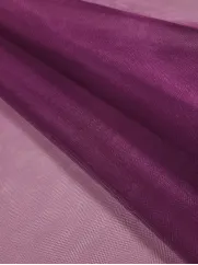 Tiul dekoracyjny 👗śliwkowa błyszcząca nić na sukienki ✂ YardTkaniny ✂