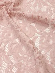 koronka  👗w kwiaty haftowane czeerwone na sukienkę ✂ YardTkaniny ✂