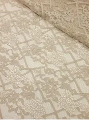 koronka  👗w kwiaty haftowane na sukienkę ✂ YardTkaniny ✂