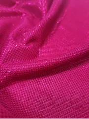 Lurex Moonlight 👗fuksjowy materiał dekoracyjny ✂ YardTkaniny ✂
