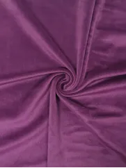Welur soft 👗 śliwkowy mięciutki welur na dres ✂ YardTkaniny ✂