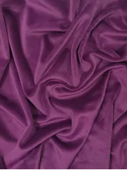 Welur soft 👗 śliwkowy mięciutki welur na dres ✂ YardTkaniny ✂