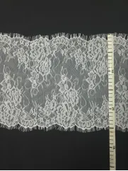Koronka francuska 👗 delikatne kwiaty na sukienkę boho ✂ YardTkaniny ✂