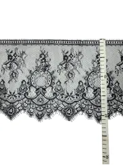 Koronka francuska 👗 delikatne kwiaty na sukienkę boho ✂ YardTkaniny ✂