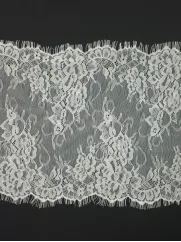 Koronka francuska 👗 delikatne kwiaty na sukienkę boho ✂ YardTkaniny ✂