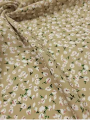 Tkanina wiskoza 👗 na sukienkę materiał w kwiatki ✂ YardTkaniny ✂