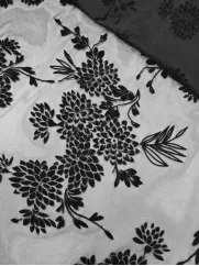 Siatka 👗 elastyczna na sukienkę duże kwiaty ✂ YardTkaniny ✂