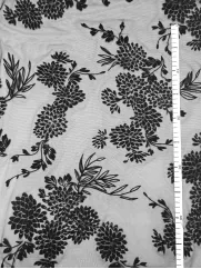 Siatka 👗 elastyczna na sukienkę duże kwiaty ✂ YardTkaniny ✂