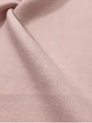 Tkanina len 👗 materiał naturalny na sukienkę róż ✂ YardTkaniny ✂