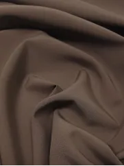 Podszewka z lycrą 👗 poliester na sukienkę brąz  ✂ YardTkaniny ✂