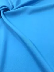 Wiskoza gładka👗 materiał letnie sukienki Cerulean Blue ✂YardTkaniny✂