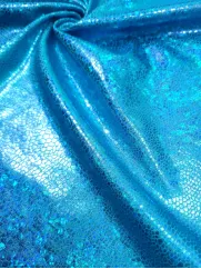 Lama Łuska Snake ✨ materiał dekoracyjny motyw snake turkusowy ✂YardTkaniny✂
