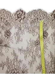 Koronka francuska 👗 delikatne kwiaty na sukienkę boho ✂ YardTkaniny ✂