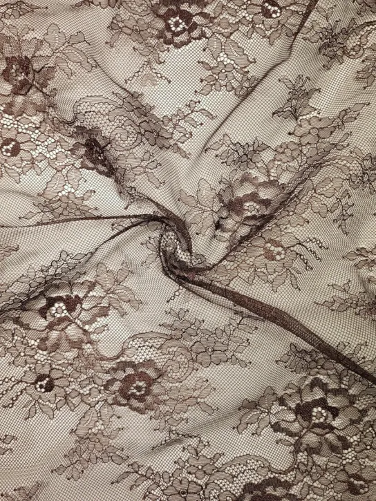 Koronka francuska 👗 delikatne kwiaty na sukienkę boho ✂ YardTkaniny ✂