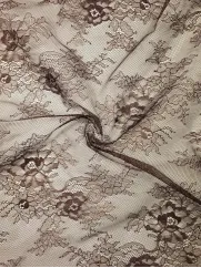 Koronka francuska 👗 delikatne kwiaty na sukienkę boho ✂ YardTkaniny ✂