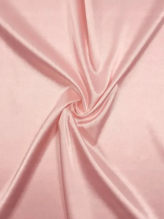 Satyna 👗z lycra tkanina na wizytową sukienkę róż ✂ YardTkaniny ✂