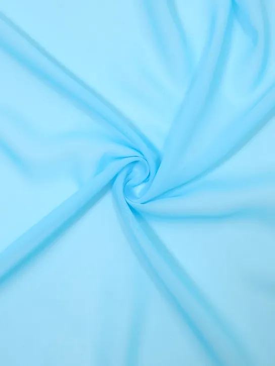 Szyfon 👗przewiewny materiał szyfon na spódnicę limonka ✂ YardTkaniny ✂