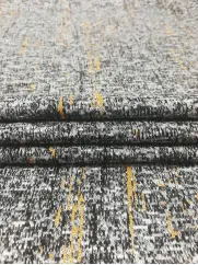 Dzianina sukienkowa👗 materiał klasyczny ciepły melanż ✂ YardTkaniny ✂