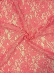 Koronka 👗 gipiura koralowa na sukienkę ✂ YardTkaniny ✂
