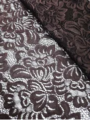 Koronka 👗 gipiura brązowa w kwiaty na sukienkę ✂ YardTkaniny ✂