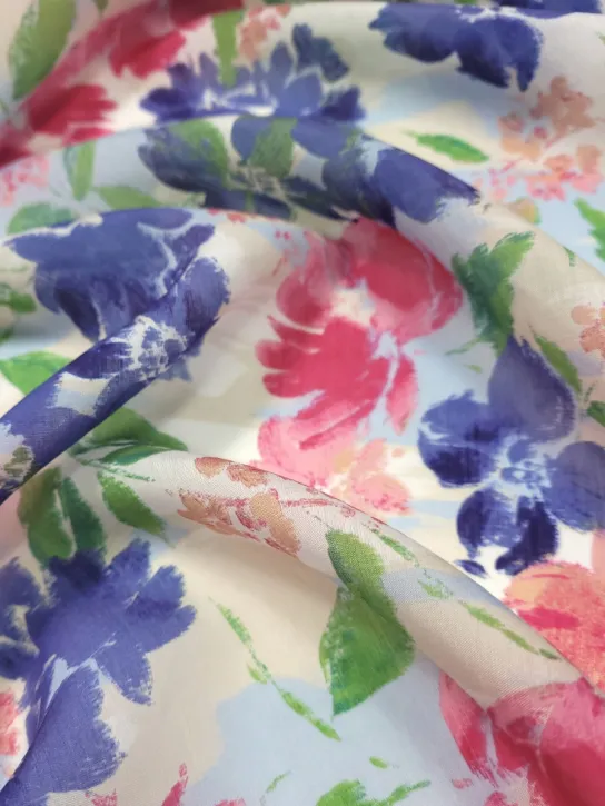 Tencel voal 👗 materiał naturalny na zwiewną sukienkę ✂ YardTkaniny ✂