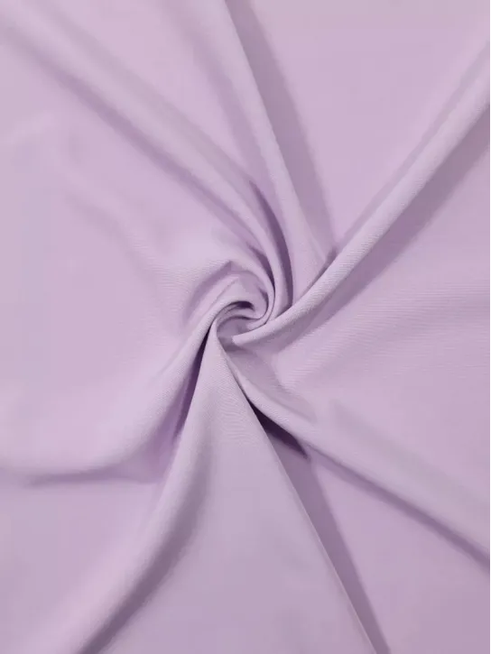 Podszewka z lycrą 👗 poliester na sukienkę jasna lawenda ✂ YardTkaniny ✂