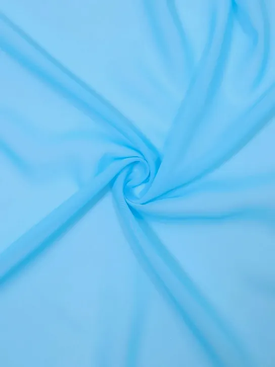 Szyfon 👗przewiewny materiał szyfon na spódnicę limonka ✂ YardTkaniny ✂