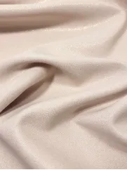 Barbie Błysk 👗 tkanina sukienkowa cappuccino z złotem ✂ YardTkaniny ✂