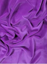 Welur soft 👗 fioletowy mięciutki welur na dres ✂ YardTkaniny ✂