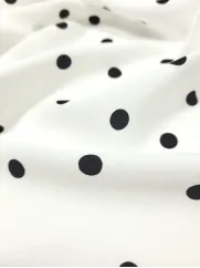 Tkanina wiskoza 👗 na sukienkę materiał w kwiatki ✂ YardTkaniny ✂