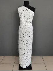 Tkanina wiskoza 👗 na sukienkę materiał w kwiatki ✂ YardTkaniny ✂