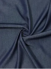 Wiskoza 👗 jeans ciemny niebieski materiał na koszule  ✂ YardTkaniny ✂
