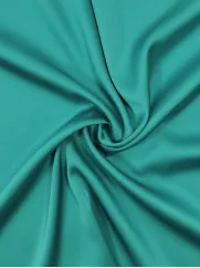satyna 👗materiał delikatny na sukienkę turkusowy ✂ YardTkaniny ✂