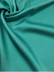 satyna 👗materiał delikatny na sukienkę turkusowy ✂ YardTkaniny ✂