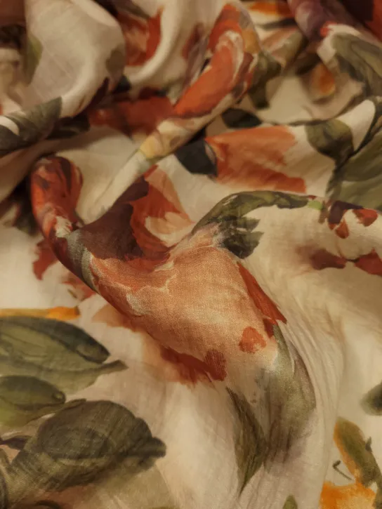 Tencel voal 👗 materiał naturalny na zwiewną sukienkę ✂ YardTkaniny ✂