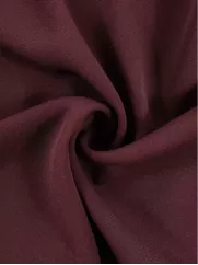 Merino Żorżeta 👗 jasny bordowy materiał sukienkowy ✂ YardTkaniny ✂