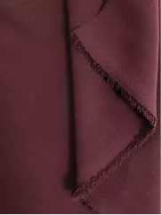 Merino Żorżeta 👗 jasny bordowy materiał sukienkowy ✂ YardTkaniny ✂