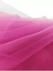 TIUL welonowy miękki - ciemny róż