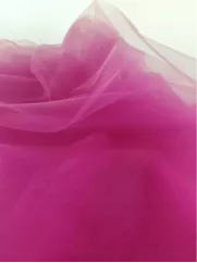 TIUL welonowy miękki - ciemny róż