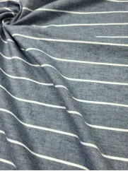 Wiskoza 👗 materiał na sukienki w białe kropki  ✂ YardTkaniny ✂
