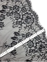 Koronka francuska 👗 delikatne kwiaty na sukienkę boho ✂ YardTkaniny ✂