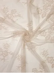 Koronka francuska 👗 delikatne kwiaty na sukienkę boho ✂ YardTkaniny ✂